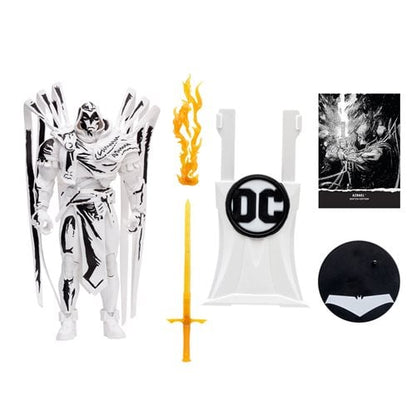 McFarlane Toys DC Multiverse Azrael Curse of the White Knight Sketch Gold Label 7-Inch Action Figure - Entertainment Earth Exclusive