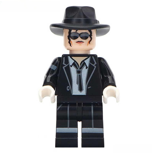 Michael Jackson King of Pop Minifigure Custom Music Toys