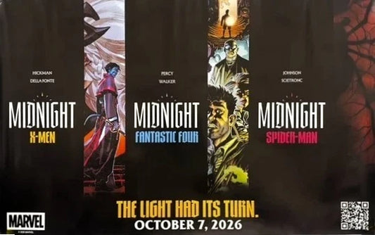 MIDNIGHT #1 Marvel Promo Poster One-Sided Rolled & Sealed