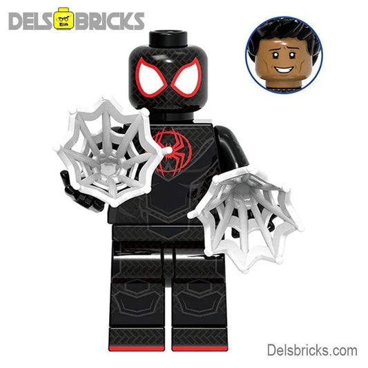 Miles Morales Spider-Man Lego Minifigures Custom Toys