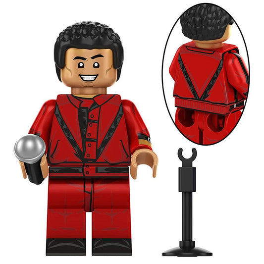 Michael Jackson King of Pop Thriller Minifigure Custom Music Toys