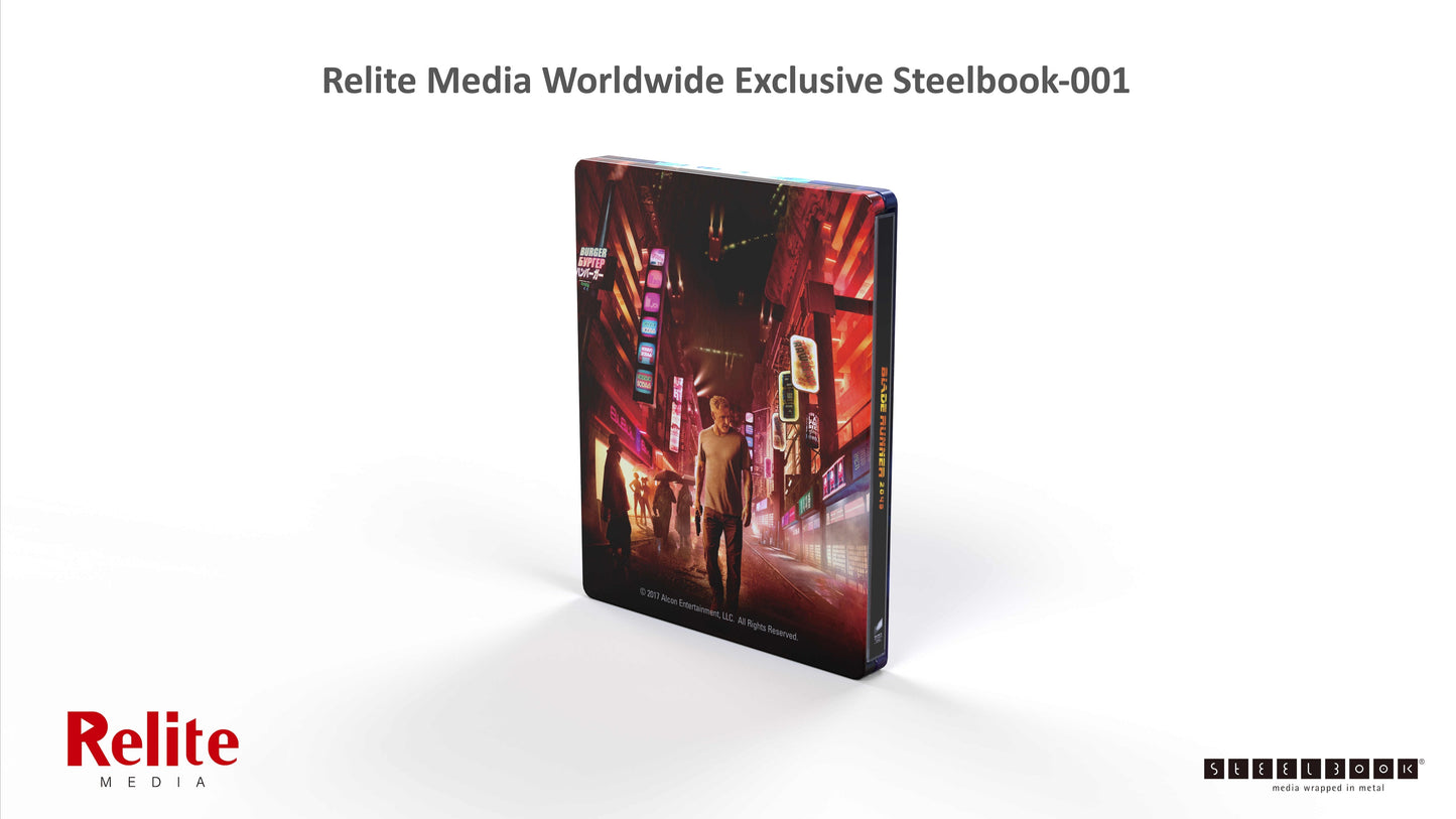 Blade Runner 2049 - Relite Exclusive Steelbook [Single Lenticular Full Slip /1000] (4K Ultra HD + Blu-ray)