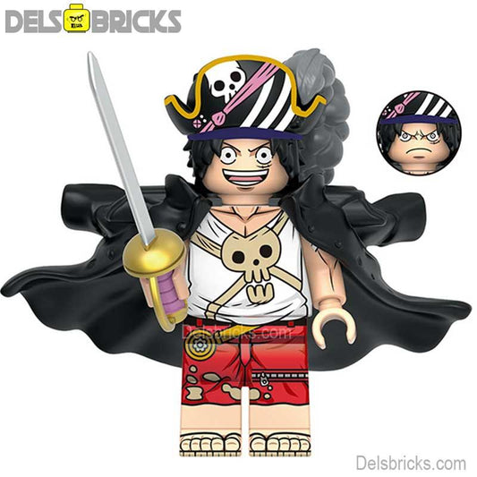 Monkey D Luffy from One Piece Lego Anime Minifigures Custom Toys 12