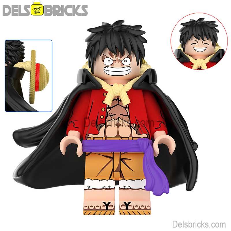 Monkey D Luffy Gear 4 One Piece Lego Anime Minifigures Custom Toys 10