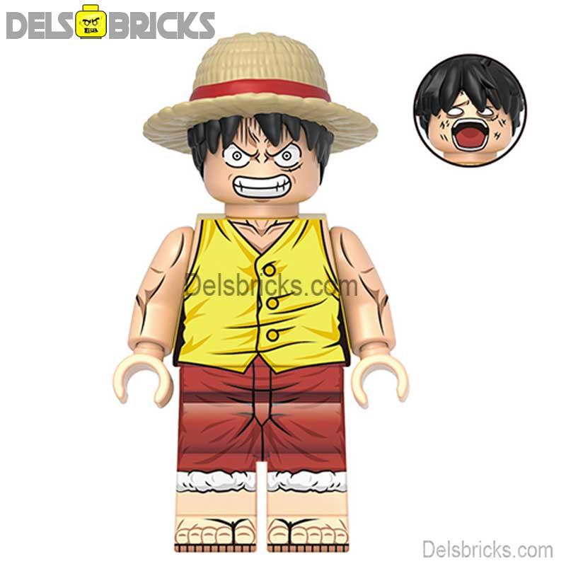 Monkey d Luffy NEW ONE PIECE Anime Lego Minifigures custom toys 11