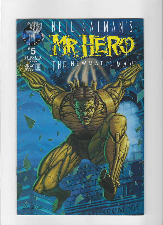 Neil Gaiman's Mr. Hero: The Newmatic Man, Vol. 1 #5A
