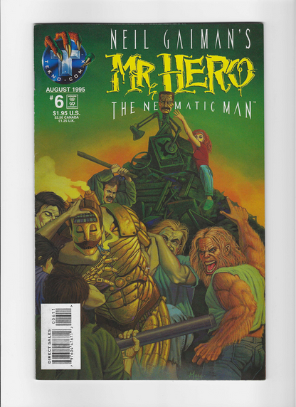 Neil Gaiman's Mr. Hero: The Newmatic Man, Vol. 1 #6A