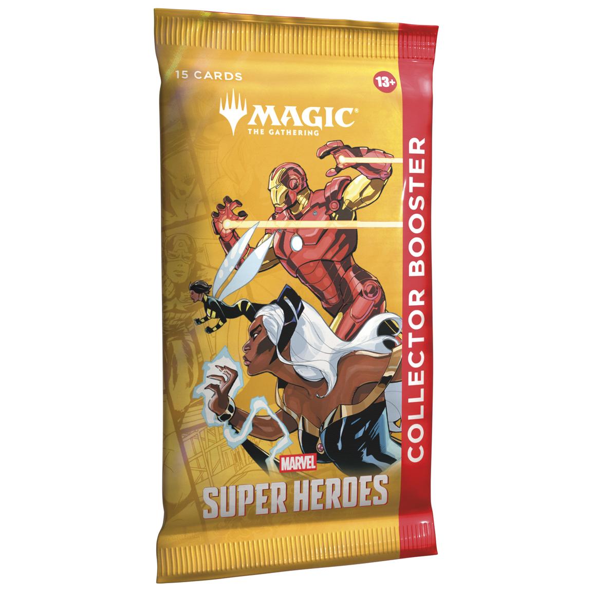 Magic: The Gathering - Marvel Super Heroes - Collector Booster - 1 Pack of 15 Cards