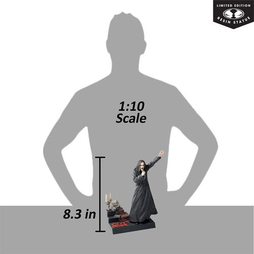 Music Maniacs Ozzy Osbourne 1:10 Scale Resin Statue