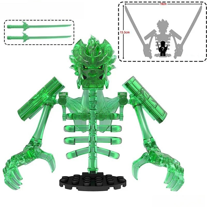 Naruto large Susanoo Shisui Uchiha Big Lego Anime Minifigures Custom Toys 2