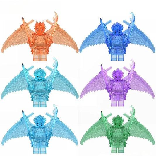 Naruto Susanoo Set (6 Pcs) Anime Lego Minifigures Custom Building Toys S4