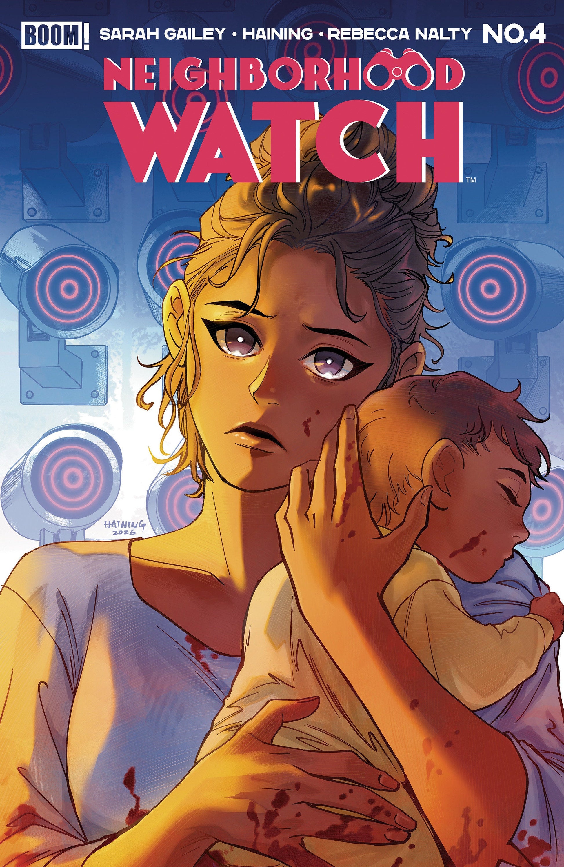 Neighborhood Watch #4 Cover A - Main (Dressed, Haining)