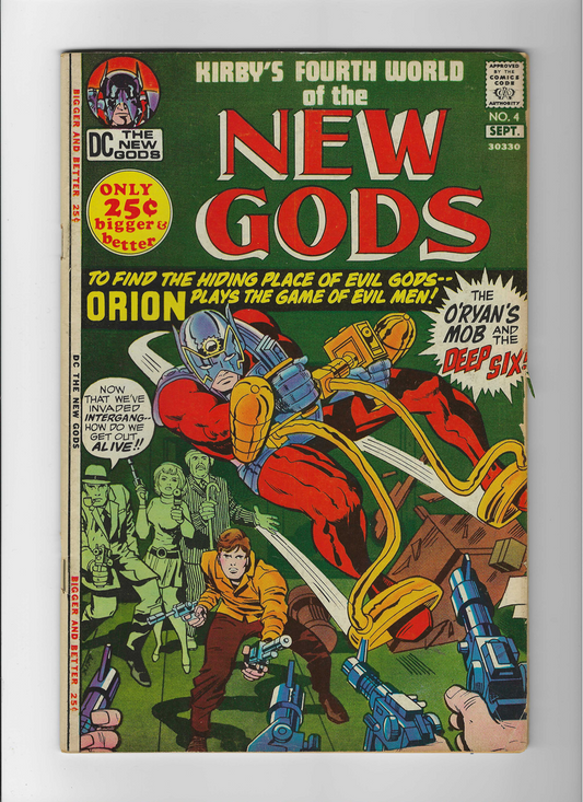New Gods, Vol. 1 #4 - 1ST APPEARANCE OF ESAK