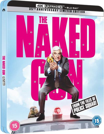 The Naked Gun : From the Files of Police Squad! - Limited Edition Steelbook (4K Ultra HD + Blu-ray)