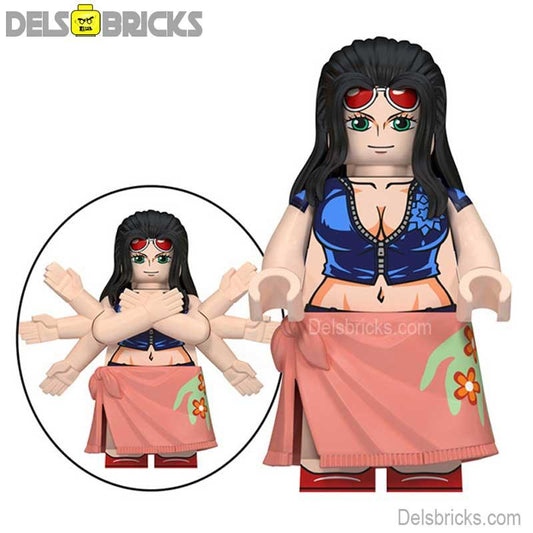 Nico Robin One Piece Lego Anime Minifigures Custom Toys 3