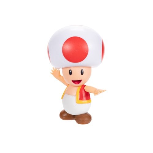 Nintendo 2 1/2-Inch Mini-Figure - Red Toad