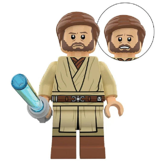 Obi Wan Kenobi Lego Star Wars Minifigures Custom Toys 3