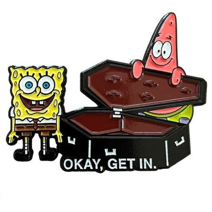 Zen Monkey: Okay, Get In - Spongebob Squarepants Pin