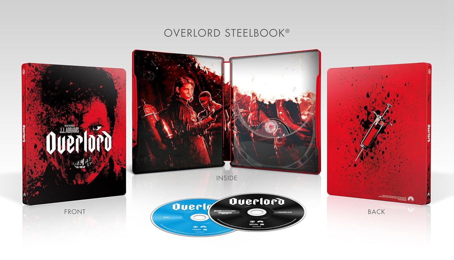 Overlord - Limited Edition Steelbook (4K Ultra HD + Blu-ray + Digital)