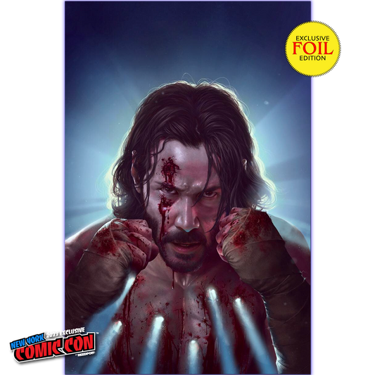 [FOIL] BRZRKR PEN & INK #1 (MR) RAZZAH (616) EXCLUSIVE NYCC FOIL VIRGIN VAR (10/25/2023)