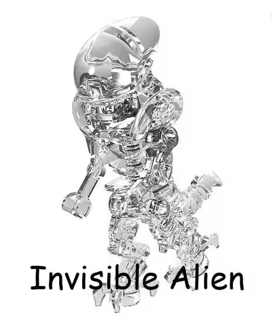 Invisible Alien Xenomorph Custom Minifig