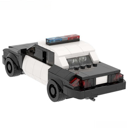 Police Squad Car 293 piece Lego Minifigures Custom Toys