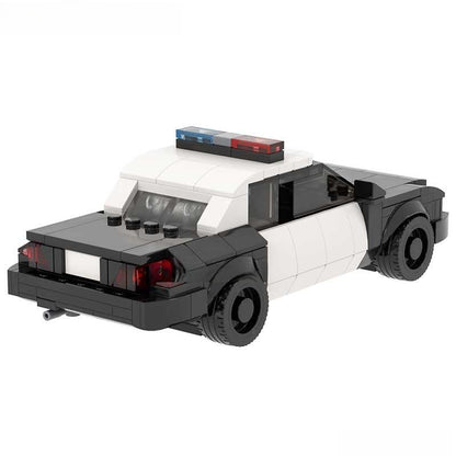 Police Squad Car 293 piece Lego Minifigures Custom Toys