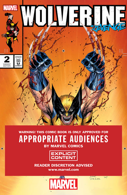 WOLVERINE REVENGE #2 RED BAND EXCLUSIVE TYLER KIRKHAM VAR (09/25/2024)