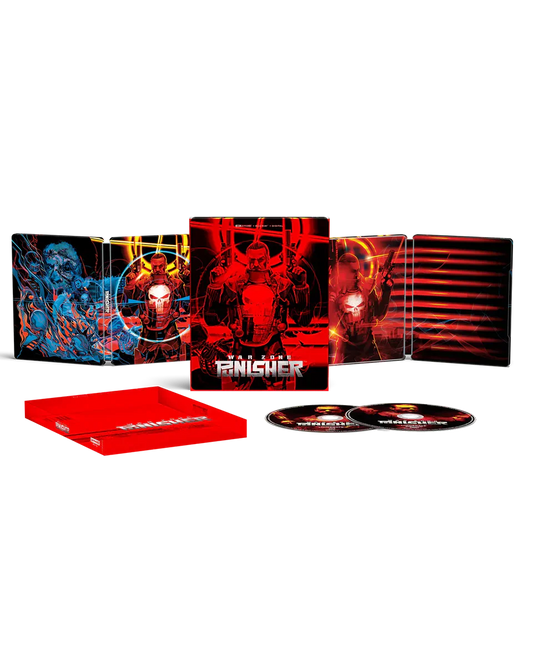 Punisher: War Zone - Limited Edition Steelbook (4K Ultra HD + Blu-ray + Digital)