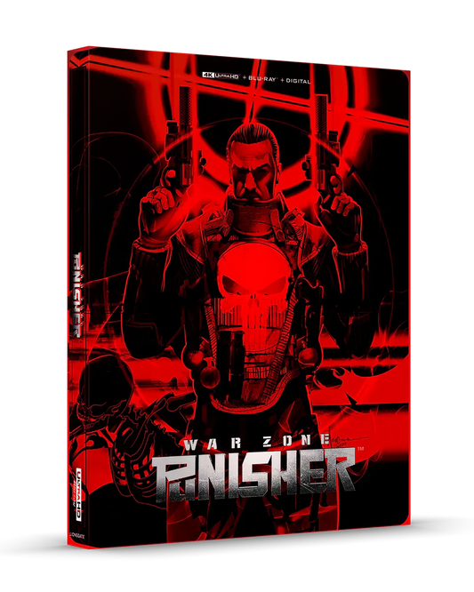 Punisher: War Zone - Limited Edition Steelbook (4K Ultra HD + Blu-ray + Digital)