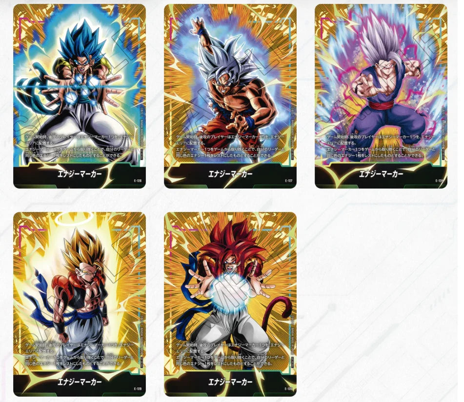 (Japanese) Dragon Ball Super Fusion World TCG: Energy Marker - 2nd Anniversary Edition Promo Pack