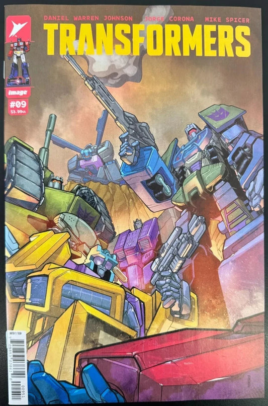 Transformers #9 Cover E 1 in 50 David Baldeon Variant