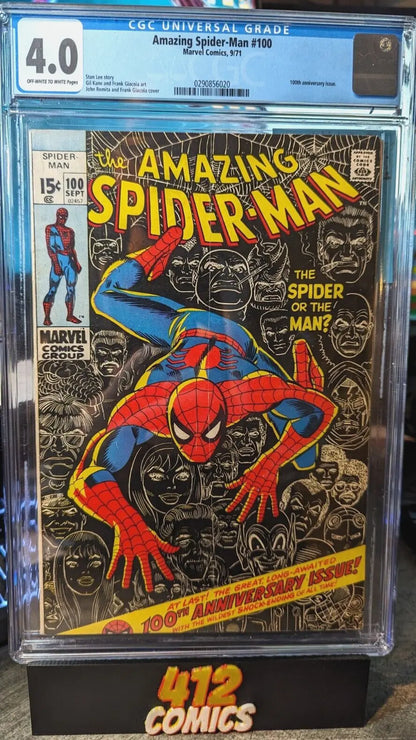 The Amazing Spider-Man, Vol. 1 #100 CGC 4.0 OW - 1971