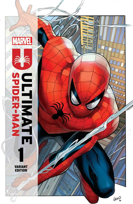 ULTIMATE SPIDER-MAN 1 NM 3RD PRINT LAND EXCLUSIVE VARIANT