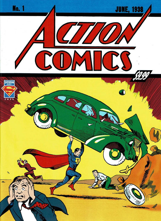Superman Day 2025 - Action Comics #1 Golden Age Sized Facsimile Edition Cover A Joe Shuster