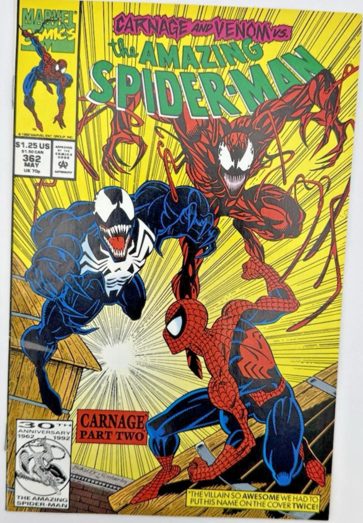 The Amazing Spider-Man #362 - 2nd App Carnage