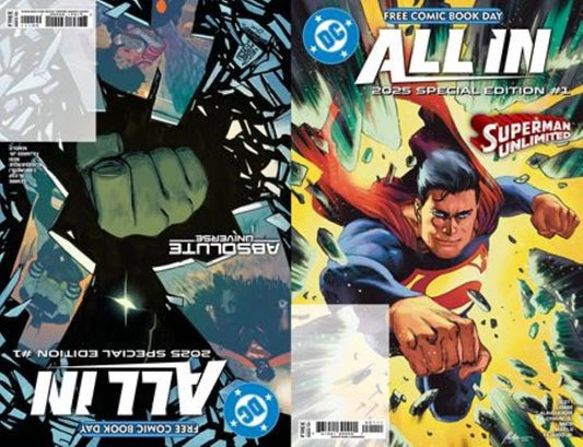 Free Comic Book Day 2025 - DC All In Absolute Universe Special Edition