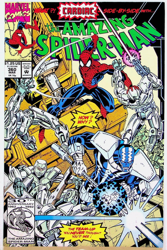 The Amazing Spider-Man #360 (1992) - 2nd Cameo App. of Carnage
