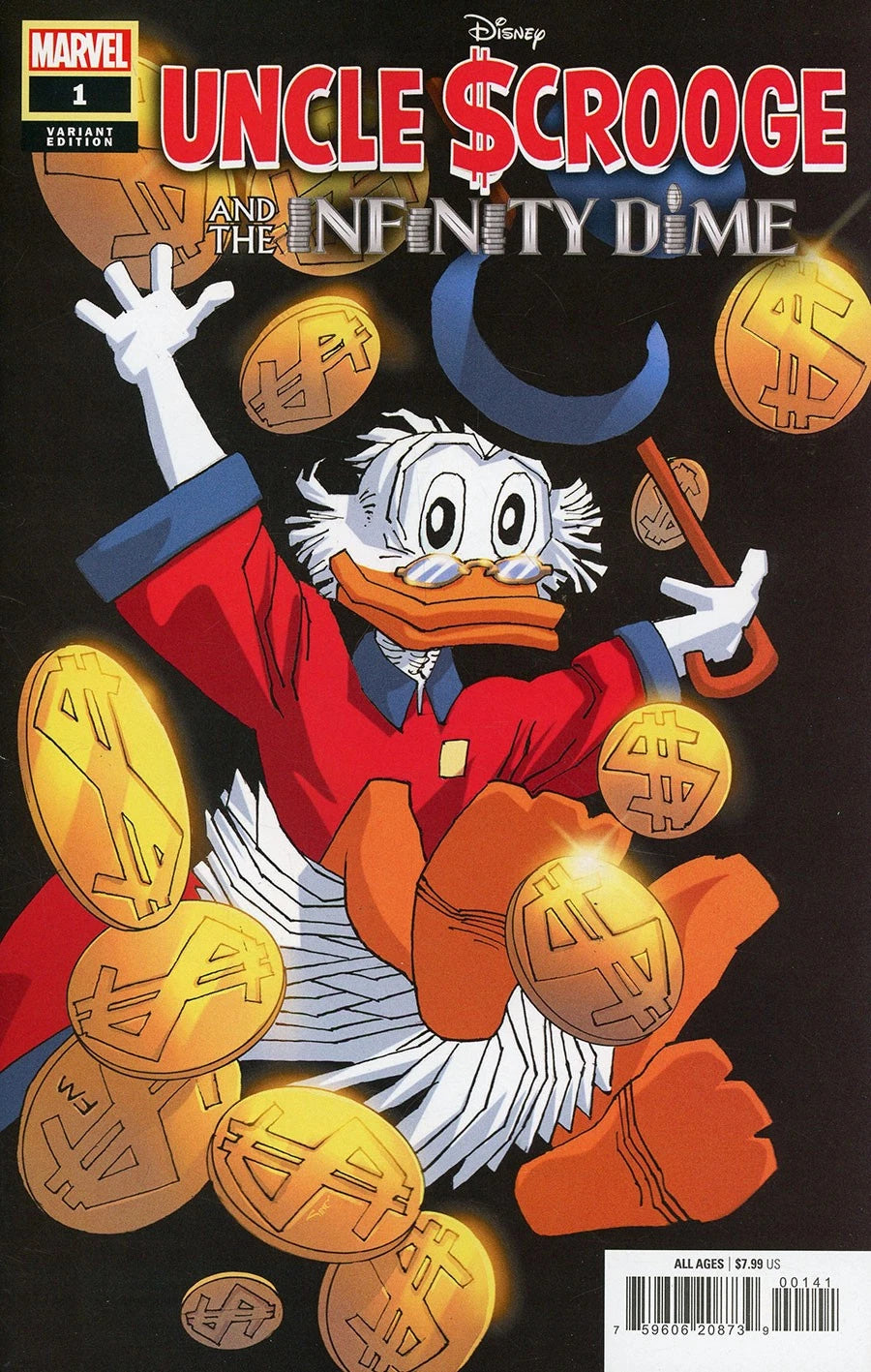 Uncle Scrooge And The Infinity Dime #1 Frank Miller Variant