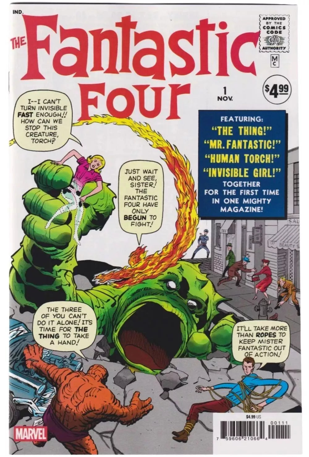 Fantastic Four #1 Facsimile Edition [New Printing]
