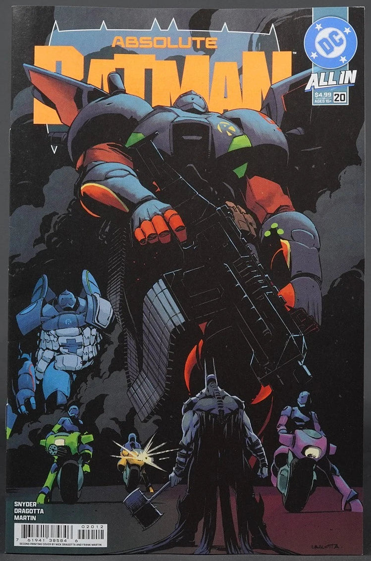 Absolute Batman #20 Cover A Nick Dragotta 2ND Print
