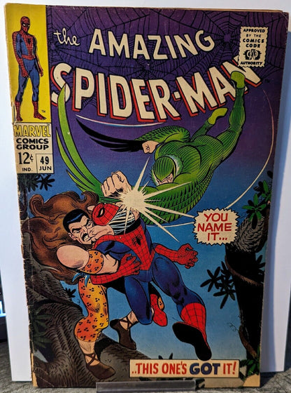 The Amazing Spider-Man, Vol. 1 #49A *Detached Cover*