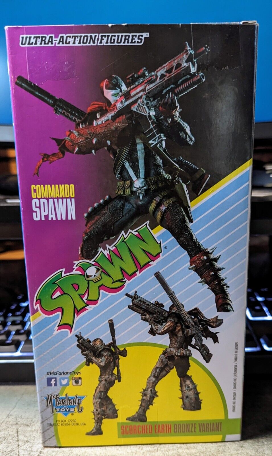Spawn 7 Inch Action Figure Color Tops Series - Commando Spawn