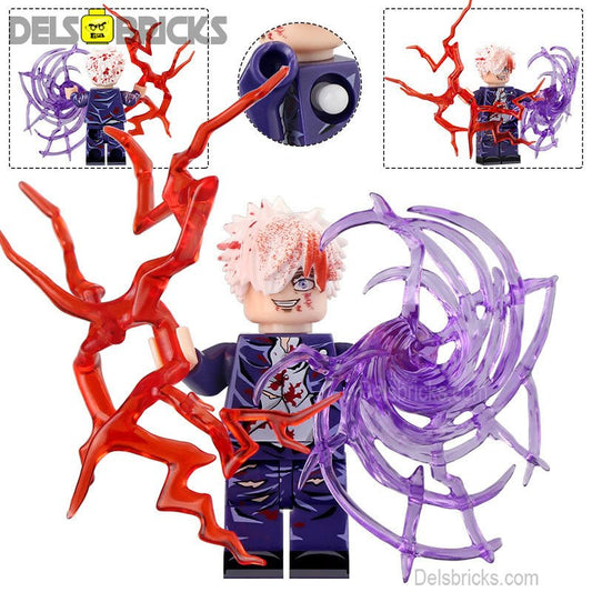 satoru Gojo Jujutsu kaisen Lego Anime Minifigures Custom Toys 4