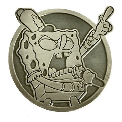 Zen Monkey:  Limited Edition Emblem: Sweet Victory - SpongeBob SquarePants Enamel Pin