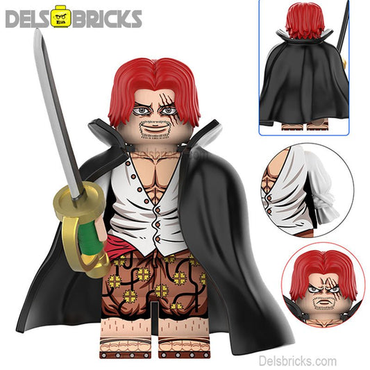 Shanks from One Piece Lego Anime Minifigures Custom Toys 4