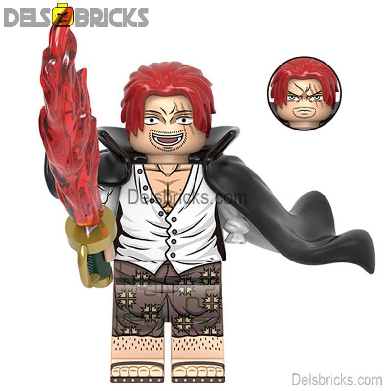 Shanks ONE PIECE Anime Lego Minifigures custom toys 1