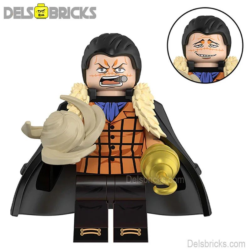 Sir Crocodile from ONE PIECE Anime Lego Minifigures custom toys 2