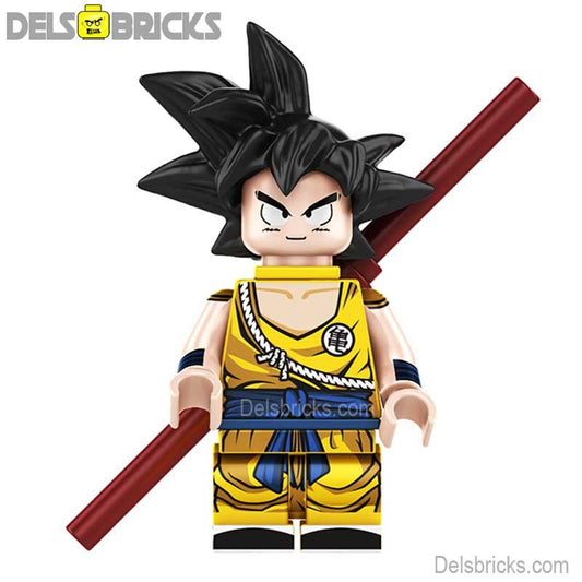 Son Goku Dragon Ball Z Super Lego Minifigures Anime Custom Toys G-6a