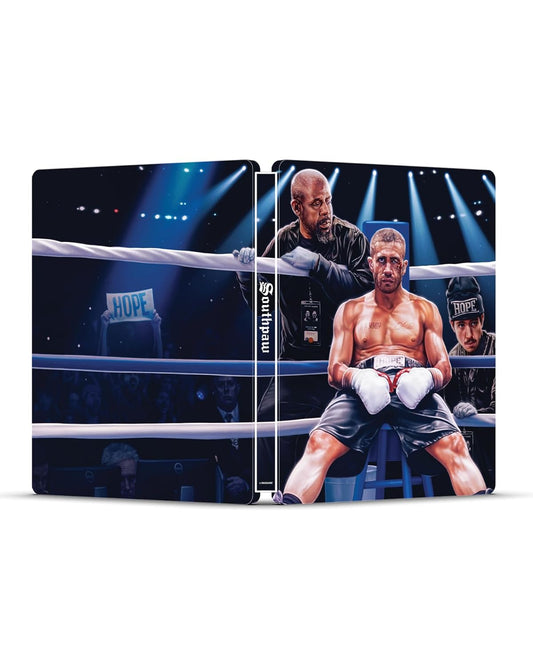 Southpaw - Limited Editon Steelbook (4K Ultra HD + Blu-ray + Digital)
